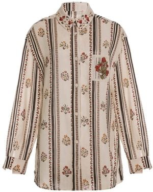 Agua Bendita Cecilia Andes Shirt - Natural