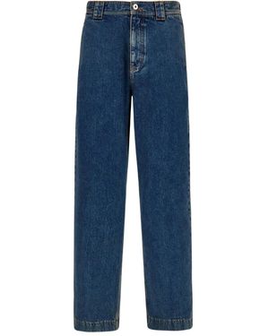 Ferragamo Cotton Jeans - Blue