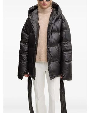 MMC Studio Jesso Hooded Padded Jacket - Black