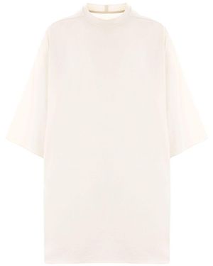 Rick Owens Cotton T-Shirt - White