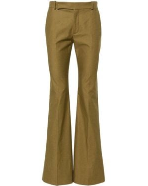Ludovic de Saint Sernin Pantaloni Bum Svasati Sartoriali - Verde
