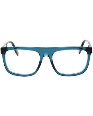 Marc Jacobs Lunettes De Vue À Monture Rectangulaire - Blue