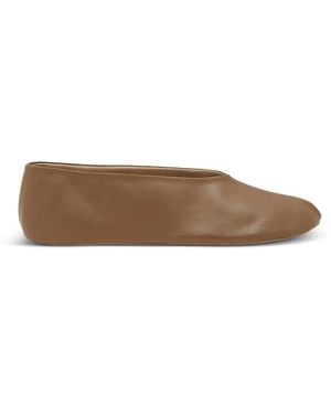 The Row Stella Slipper - Braun
