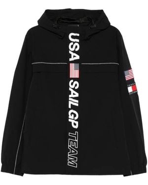 Tommy Hilfiger X Sail Gp 'team Usa' ジャケット - ブラック
