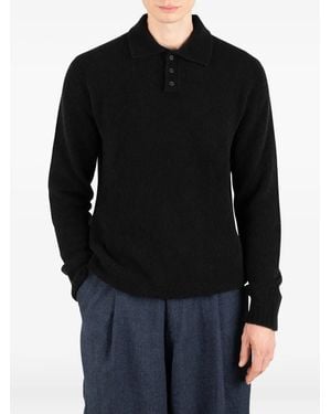 Societe Anonyme Ethan ポロカラーセーター - ブラック