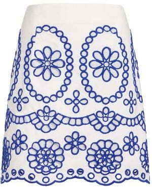 Marie Oliver Orlee Mini Skirt - Blue