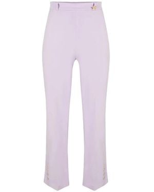 Elisabetta Franchi Trousers - Pink