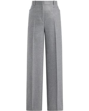 Tom Ford Striped Trousers - Grey