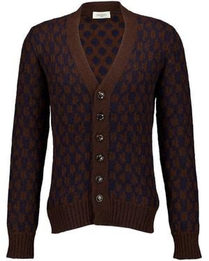 Piacenza Cashmere Kasjmier Vest Met Knopen En V-Hals - Zwart