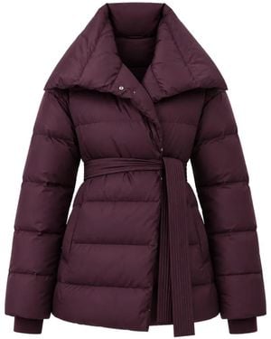 Marella Steppjacke Mit Gürtel - Lila