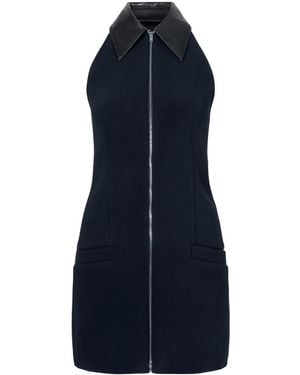 Proenza Schouler Emi ミニドレス - ブルー