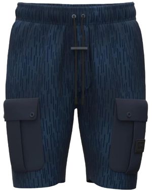 HUGO Bermudas cargo Dunnan - Azul