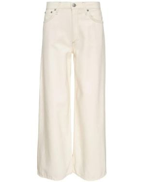 Rag & Bone Sofie Wide-Leg Jeans - White