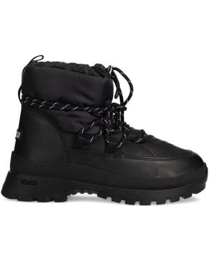 Inuikii Leather Hiking Boots - Black