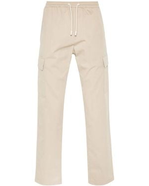 Yves Salomon Straight-Leg Cargo Pants - Natural