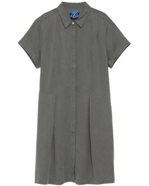 SPORT b. by agnès b. Short-Sleeves Mini Shirt Dress - Grey