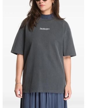 Samsøe & Samsøe Camiseta Sauni Con Motivo Gráfico - Gris