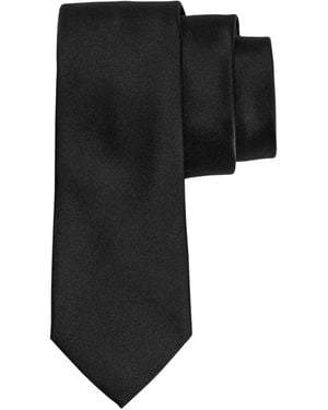 Ferragamo Silk Tie - Black