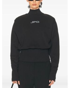 Jean Paul Gaultier Camisa con cuello alto - Negro
