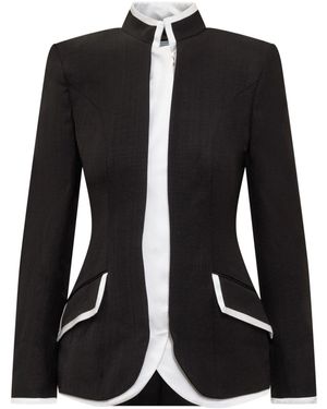 CASABLANCA Tailored Blazer - Black