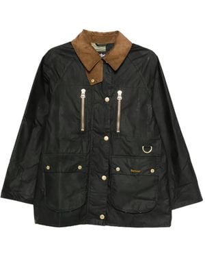 Barbour Argill Zip-Fastening Patch-Pockets Jacket - Black