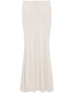Self-Portrait Skirts - White