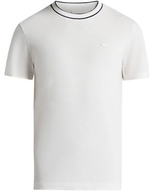 Lacoste T-Shirt Con Applicazione - Bianco