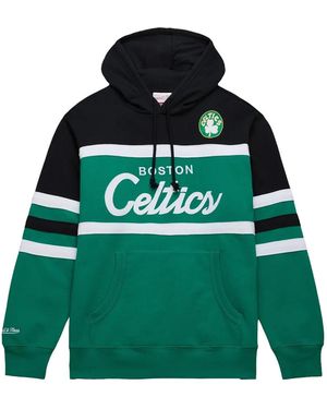 Mitchell & Ness X Boston Celtics Long-Sleeve Hoodie - Green