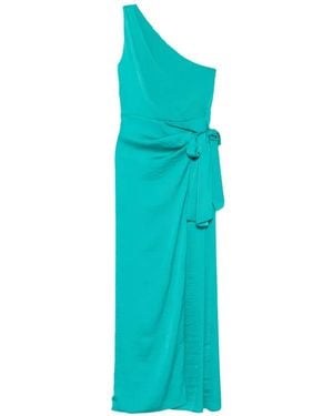 MOUTAKI One-Shoulder Maxi Dress - Blue