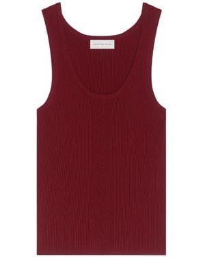 Dries Van Noten Scoop-Neck Vest - Red