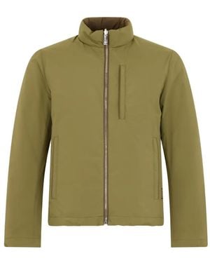 Moorer High-Neck Jacket - Green