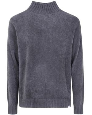 Houdini Sportswear Lykan Turtle-Neck Fleece Jumper - Blue
