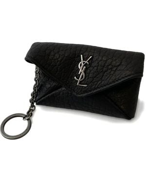 Saint Laurent Cassandre Schlüsseletui - Schwarz