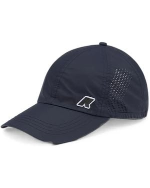 K-Way Cappello Verdon Travel Con Applicazione Logo - Blu
