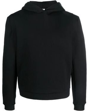 Random Identities Long-Sleeve Cotton Hoodie - Black