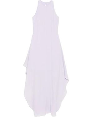 Amsale ペブルテクスチャード ドレス - ホワイト