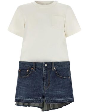 Sacai Denim Dress - Blue