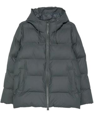 Rains Alta Quilted Jacket - Grey