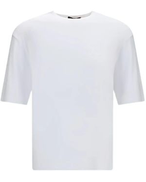 Loro Piana Tremezzo Embroidered-Logo T-Shirt - White