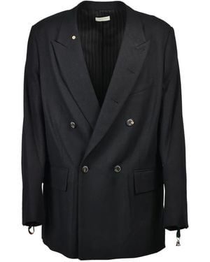 BED j.w. FORD Double-Breasted Blazer - Black