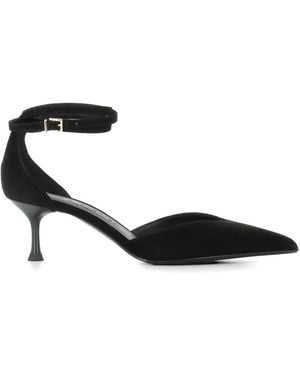 Sergio Levantesi Camelia Ankle-Strap Pumps - Black