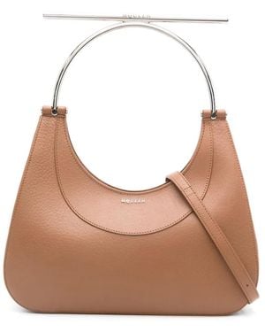 McQueen Borsa Tote Cross-Bar - Marrone