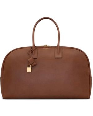 Saint Laurent Bowling Reisetasche - Braun