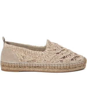 Brunello Cucinelli Dazzling エスパドリーユ - ブラウン