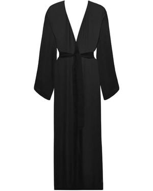 Maison Close Fever Beach Cover-Up - Black