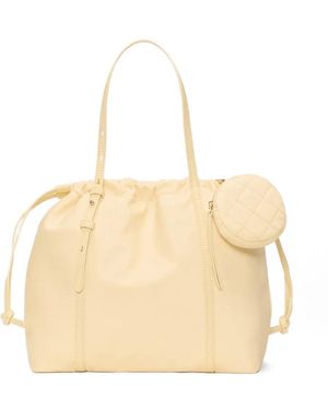 MZ Wallace Small Waverly Drawstring Tote Bag - Natural