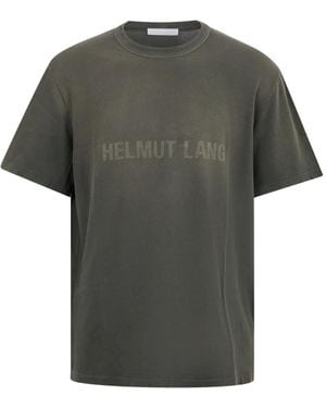 Helmut Lang ロゴ Tシャツ - グリーン