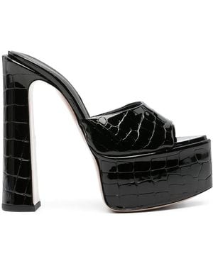 Le Silla Mules Nina 170Mm - Nero