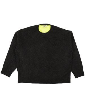 Opening Ceremony Cashmere Crew-Neck Sweater - Black