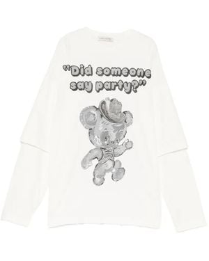 Joshua Sanders T-Shirt Magda Party - Bianco